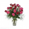 Le bouquet de 18 roses assorties